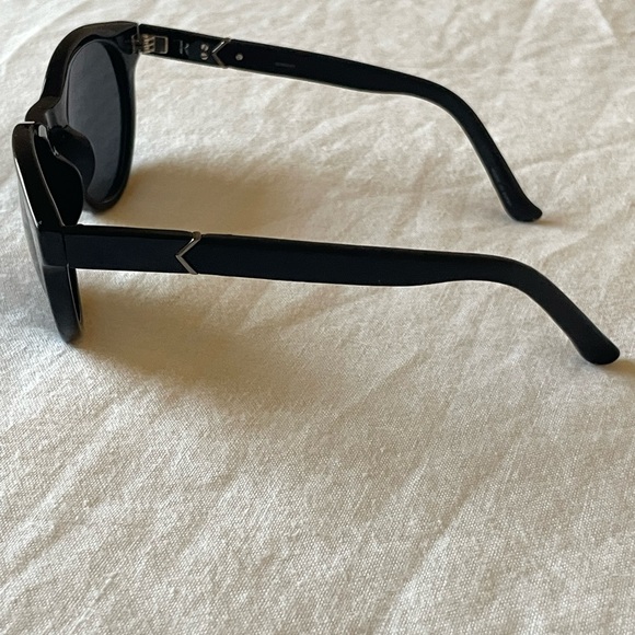 Vintage | rare The Row X linda farrow black round sunglasses - Picture 4 of 8